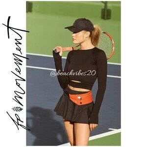 FP MOVEMENT BY FREE PEOPLE Cut It Out Long-Sleeve Black M/L NWOT